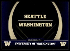 2016 Panini University of Washington Team Card Washington Huskies #2