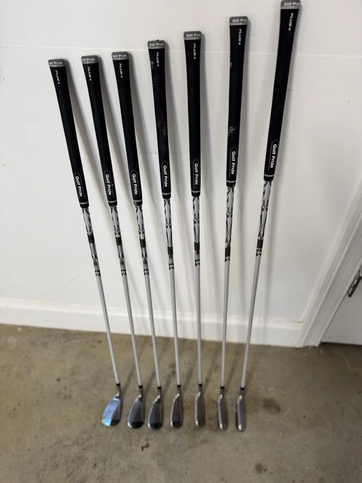 Callaway X Hot Irons “A” Flex Graphite Shafts New GolfPride. Grips. - Image 3 of 4