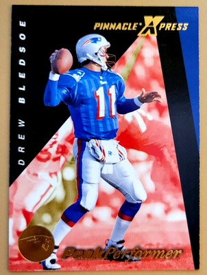 Drew Bledsoe - 1997 Pinnacle X-Press  #142 - NEW E PATRIOTS  NFL  - HOF