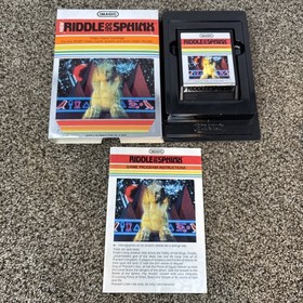 Atari 2600 Game Lot CIB Tested Space Invaders Yars Revenge Riddle Of The Sphinx 