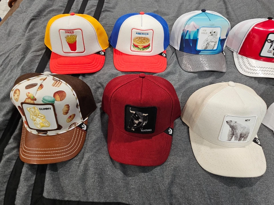 goorin bros trucker hats limited edition premium animal patches one size - Image 3 of 4
