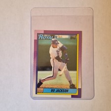 Topps 1990 #300 Bo Jackson Kansas City Royals Base Set MLB Baseball Card