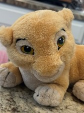 Vintage The Lion King Simba Cub Plush Stuffed Disney Store Animal