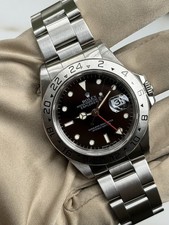 1995 Rolex Explorer II Stainless Black Dial 40mm Auto Men's Watch 16570