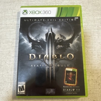 DIABLO III REAPER OF SOULS ULTIMATE EVIL EDITION XBOX 360 CIB UNTESTED