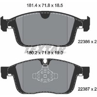 Textar 2238601 Bremsbelagsatz FüR Volvo XC60 XC60 VAN 156