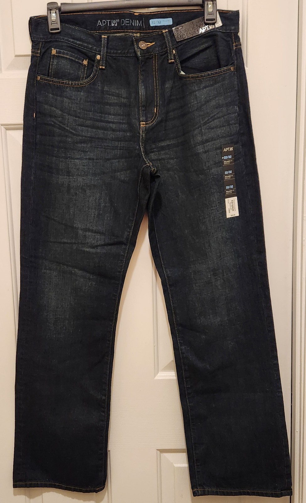 's Apt 9 Relaxed Fit Straight Leg Jeans Size 32x32 New