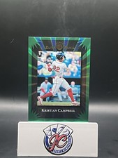 KRISTIAN CAMPBELL - 2025 Panini Donruss - Elite Series #5 Green Lazer (RC)