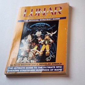 Lunar the Silver Star Official Strategy Guide! Sega CD Book 