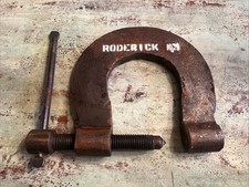 Massive BRIDGE C-CLAMP 6.5” WELDING INDUTRIAL VINTAGE TOOL