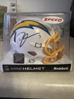 Derwin James Autographed Chargers Mini Helmet