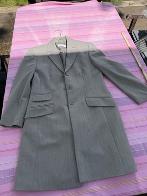 Bianca Damen-Longblazer / Gehrock in Größe 38 in elegantem Grau   