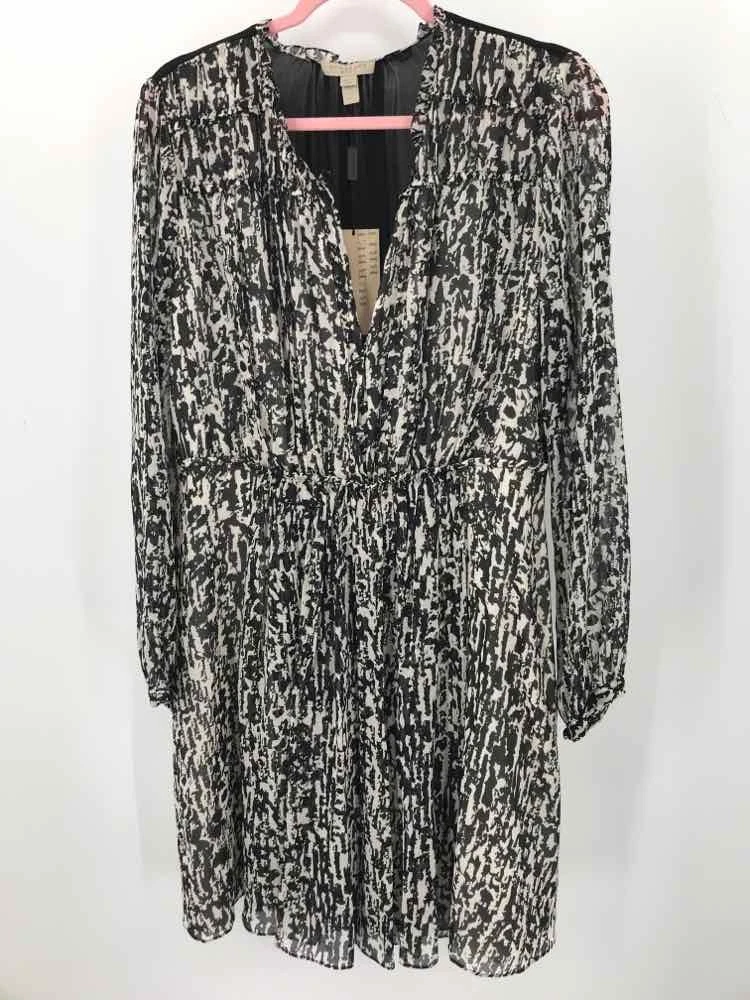 Abito Burberry Brit nero usatoa ta 12nghezza lunghezza ginocc manic