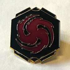 Disney Lorcana Trading Card Game League Pin-Amethyst