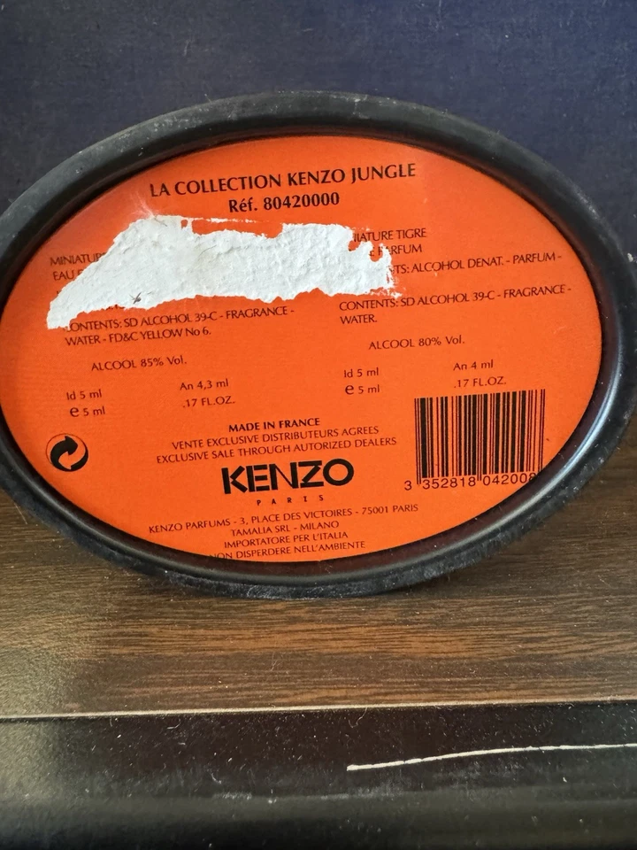 Perfume Kenzo Jungle Tiger And Elephant nuevo en caja Foto 4 de 4