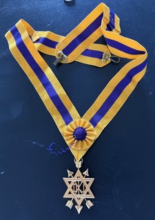 MASONIC: Order of the Secret Monitor Collarette & Jewel