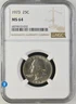 1973 washington quarter no mint mark MS-64, nice coin to have!!