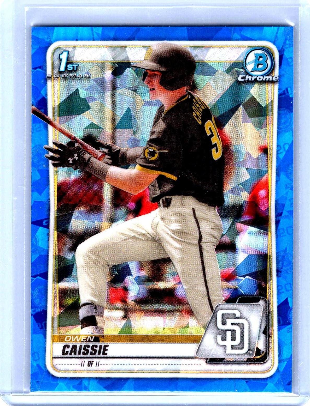 2020 Bowman Draft Sapphire Edition #BD-49 Owen Caissie