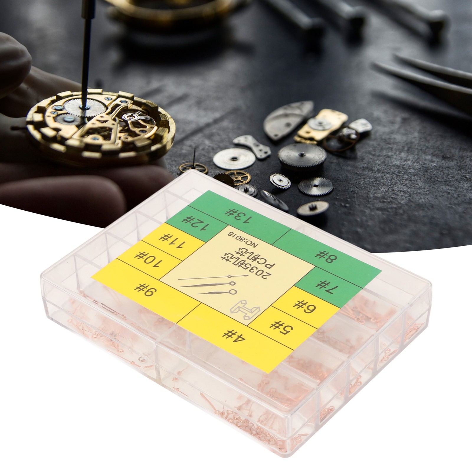 Watch Hour Minute Second Needles Alloy Watch Replacement Hands Parts For 203 ECM