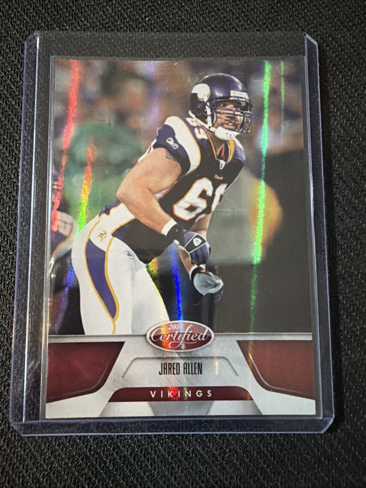 2011 Panini Certified #85 Jared Allen Mirror Red Minnesota Vikings 45/250