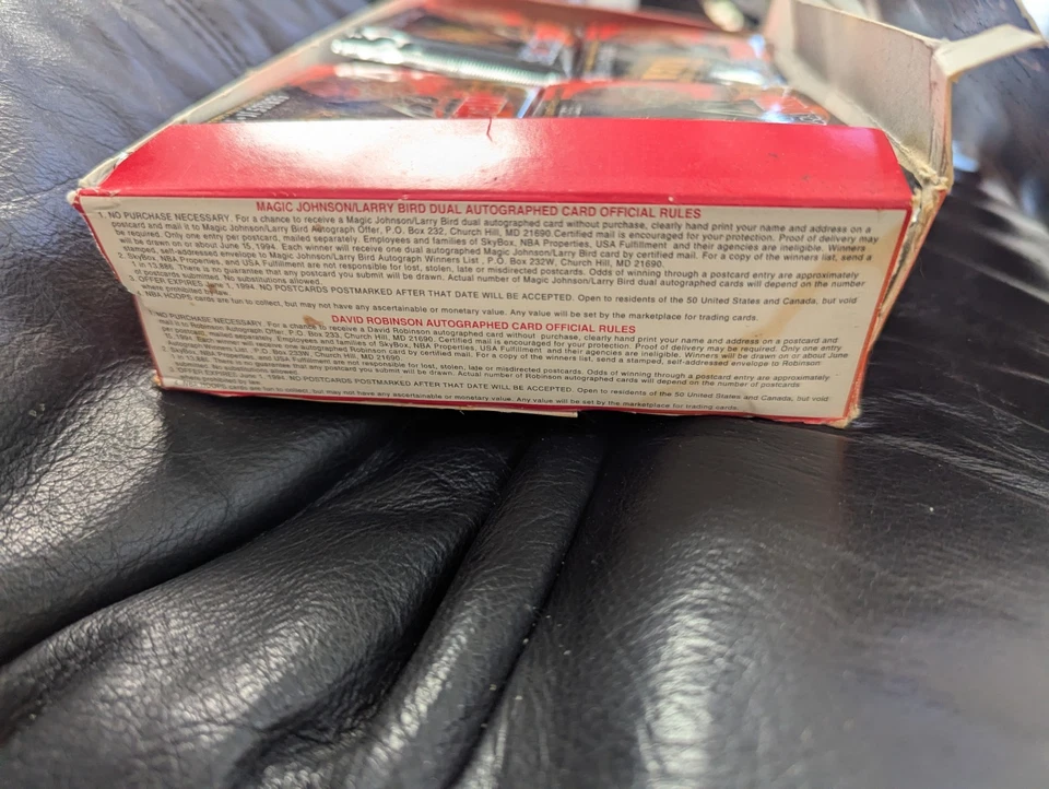 1993-94 NBA Hoops Series 2 NBA Basketball Wax Box 36 Packs - Image 4 of 4