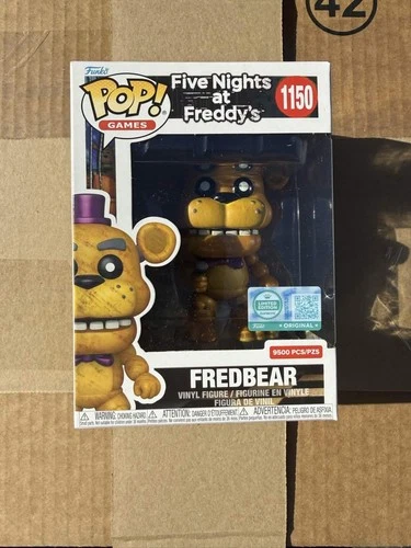 Funko Pop Five Nights at Freddy's Fredbear #1150 EE Exclusive LE 9500 *DAMAGED*