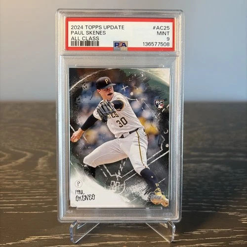 2024 Topps Chrome Update #AC-25 Paul Skenes All-Class (RC) (ROY) PSA 9 Mint