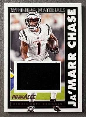 Ja'Marr Chase 2024 Panini Encore Pinnacle Winning Materials Patch #WM-JCE /199