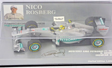 Minichamps 1:43 Scale Mercedes AMG Petronas F1 Rosberg Show car 2012