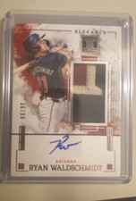 2025PaniniImpeccable-Elégance JerseyAutographRyanWaldschmidt #EJA-21/99AU,MEM,RC