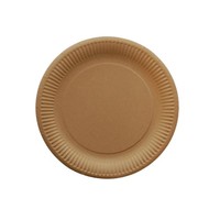 All Natural 900 StüCk Pappteller Ø18Cm, Rund, Braun