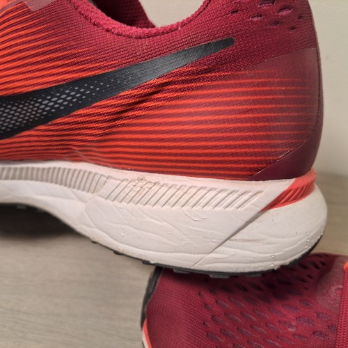 Nike Air Zoom Pegasus 34 Maroon Crimson Running Gym Trainers Mens UK8.5 EU43 - Picture 15 of 24