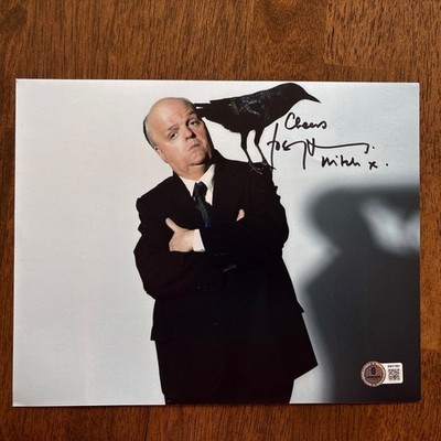 Toby Jones Signed 8x10 Alfred Hitchcock Beckett COA 