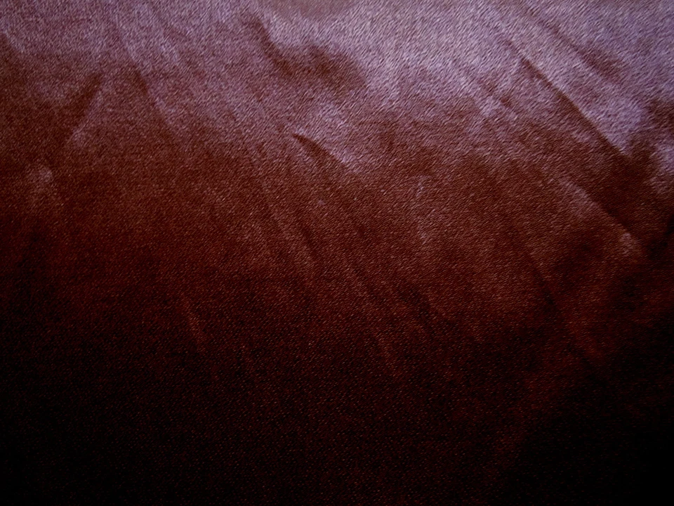 1 Yd- Remnant-CHOCOLATE BROWN Crepe back High Sheen Charmeuse SATIN Fabric - Image 3 of 4