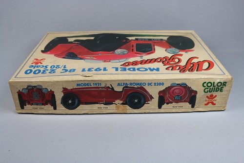ZF1329 Bandai 1/20 maquette voiture 5357 Alfa Romeo Model 1931 8C 2300 - Picture 6 of 7