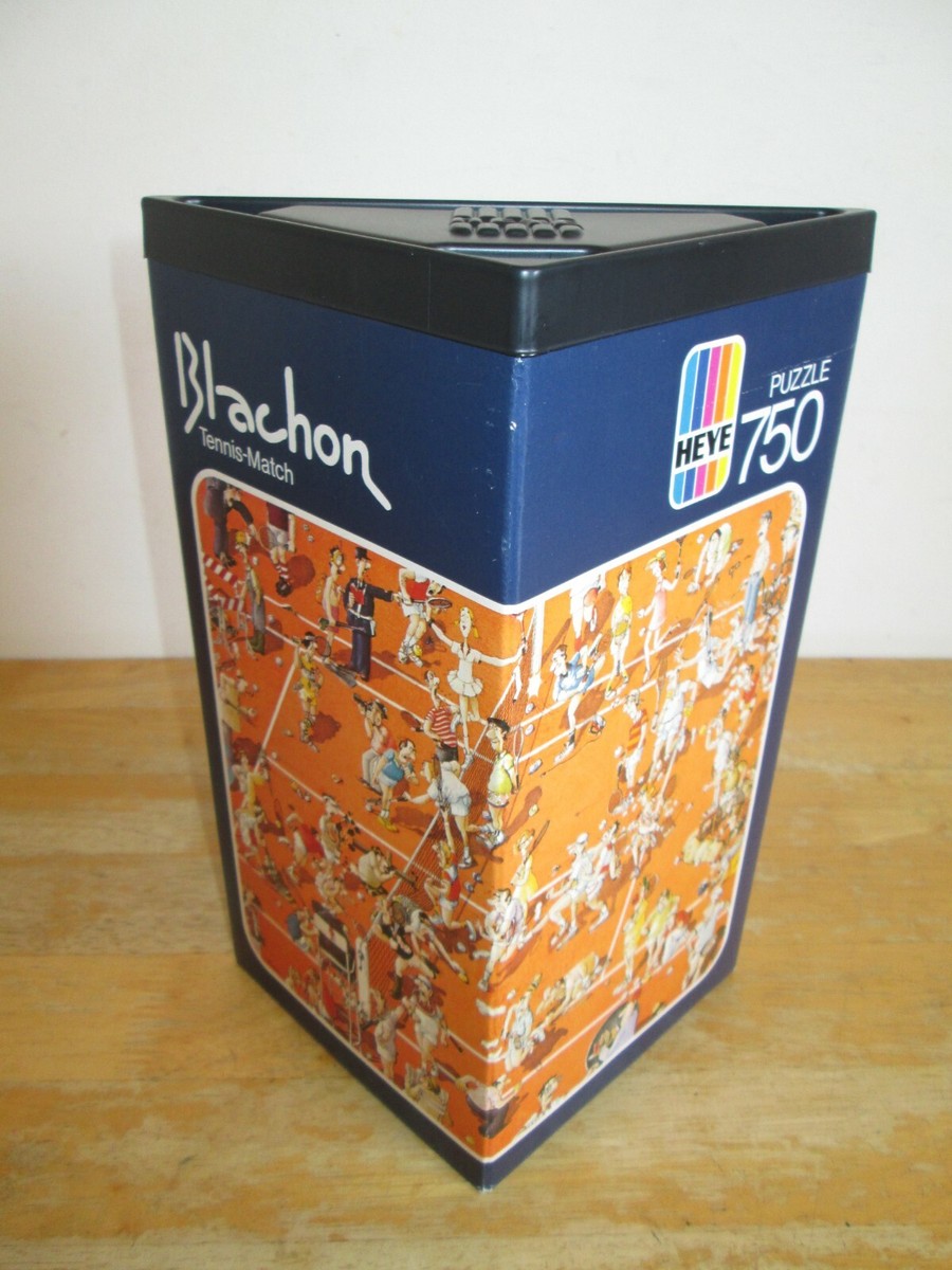 HEYE Puzzle パズル tennis match Blachon Heye Blachon Tennis Match 750 Piece Puzzle | eBay