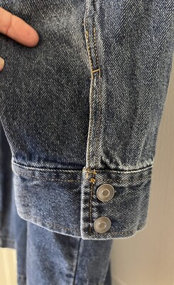 Future Collective Reese Blutstein Womens Blue Jean Jacket Long  display picture 1