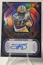 2023 Obsidian Jayden Reed Magmatic Signatures Purple Rookie Auto 03/75 RC MINT!
