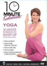 10 Minute Solution Yoga - DVD By Lara Hudson - VERY GOOD