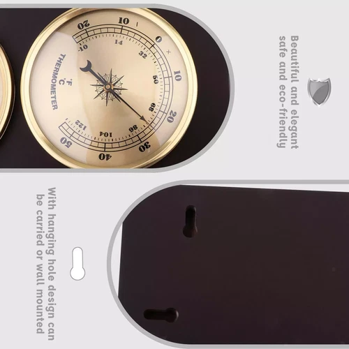 Traditional Weather Station Barometer Thermometer Hygrometer Weather Station AU - Picture 5 of 12