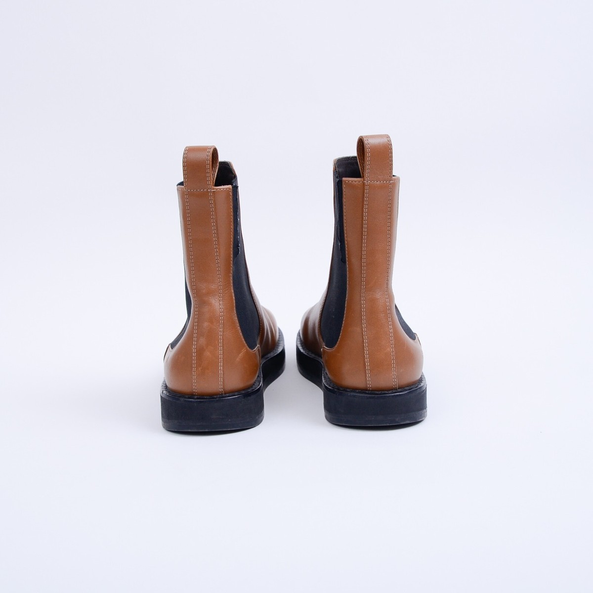 The Row Gaia boots THE ROW Leather ankle boots | NET-A-PORTER main image 3