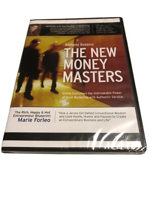 Anthony Tony Robbins THE MONEY MASTERS Frank Kern Audio CD New Sealed