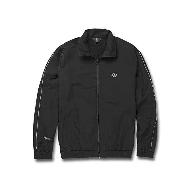 VOLCOM Men s DOOMBERG Track Jacket A1522200 BLK Medium NWT