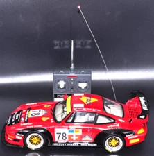 Morigang GP Electric R/C Car Porsche 911 GT2 Red 27MHz 1:10 RTR Vintage 40cm