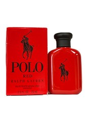 Polo Red by Ralph Lauren Men 2.5 oz/75 ml edt spray BOX IS SLIGHTLY DAMAGED See