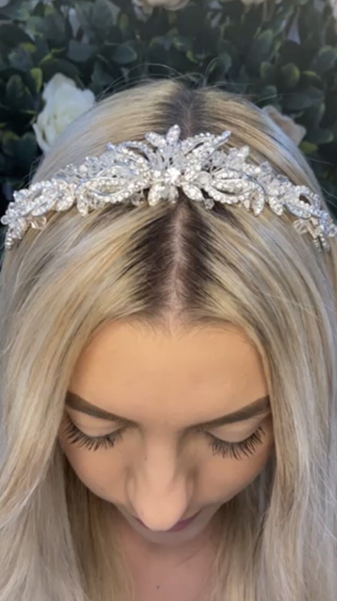 NWOT - Twilight Designs Wedding Tiara Twilight Designs Tiaras & Hair Accessories | Lace & Favour main image 3