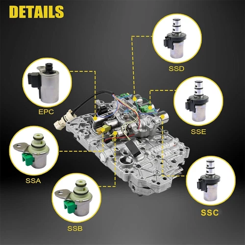 Transmission Shift Solenoid Filter Service Kit For Ford Focus Protege/Mazd 4F27E - Picture 9 of 12