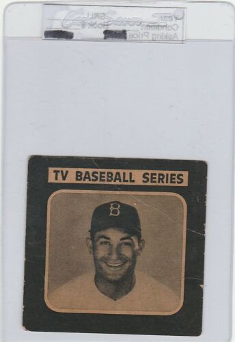 1950 DRAKE'S COOKIES #18 CARL FURILLO ROOKIE CARD RC BROOKLYN DODGERS WOW RARE - Picture 1 of 2