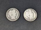 1907-S and 1907-D Barber Half Dollar Lot
