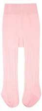 Tights 6 To 12 Months New Cozy Way Pink Thick Warm Cable Knit Baby Girls